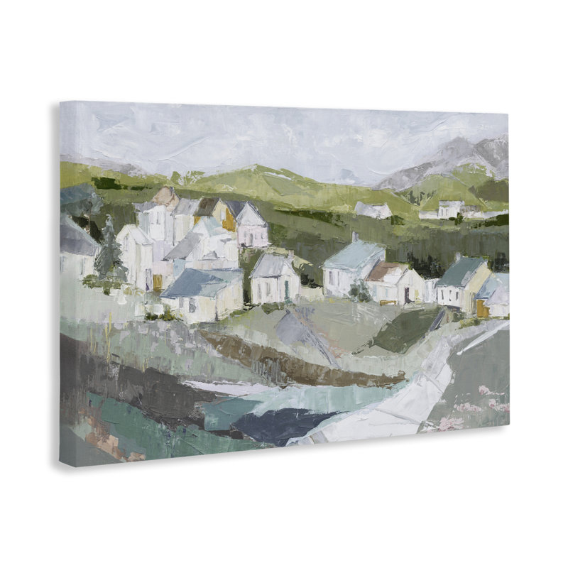 Lavande Valley, toile par Susan Pepe, H 20 po x l 30 po