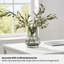 Vase en verre noir 7,5 po Obsidian Mist-868397841