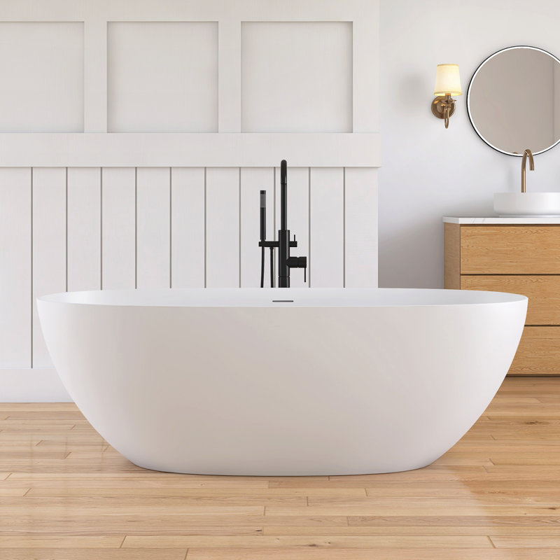 Baignoire de trempage profonde 67 po