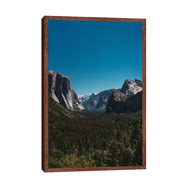 Tunnel View, Yosemite National Park II by Bethany Young - Print on Canvas, 101.6cm H x 66.04cm W x 3.81cm D