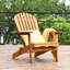 Ensemble de 3 chaises de jardin en bois Rosecliff Heights