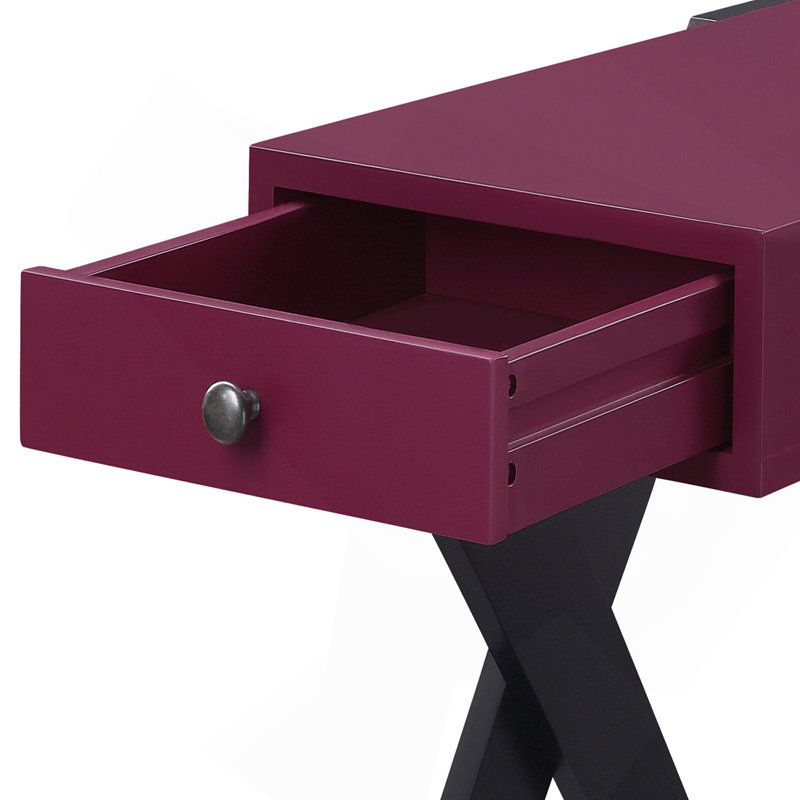  Table d'appoint avec ports USB, Bourgogne