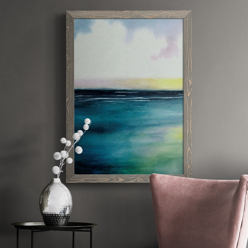 Aelia Sherbet Sunset Diptych I, gris, H 43,5 po x l 31,5 po x P 1 po