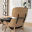 Chaise longue avec repose-pieds Bushea-15484421