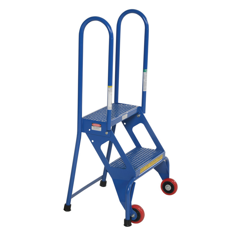 Coggeshall 2 - Step Steel Folding Library Ladder