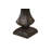 Cayleigh Round Stone Top Solid Wood Base Dining Table