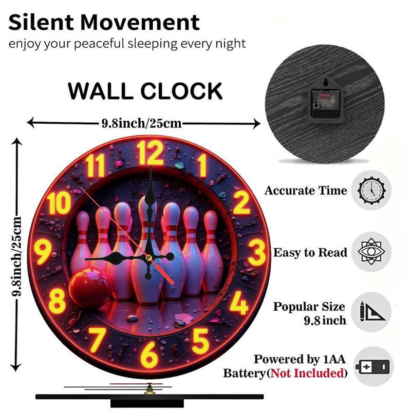 Horloge de quilles