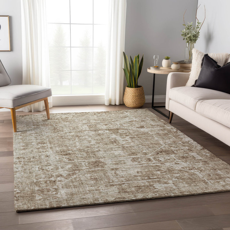Premium Machine Washable Kelsa AMF41 Baja Rug, Rectangle 9' x 12'