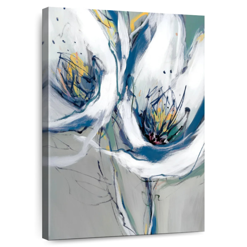 Avery Seafoam Blooms, 12" H x 8" W
