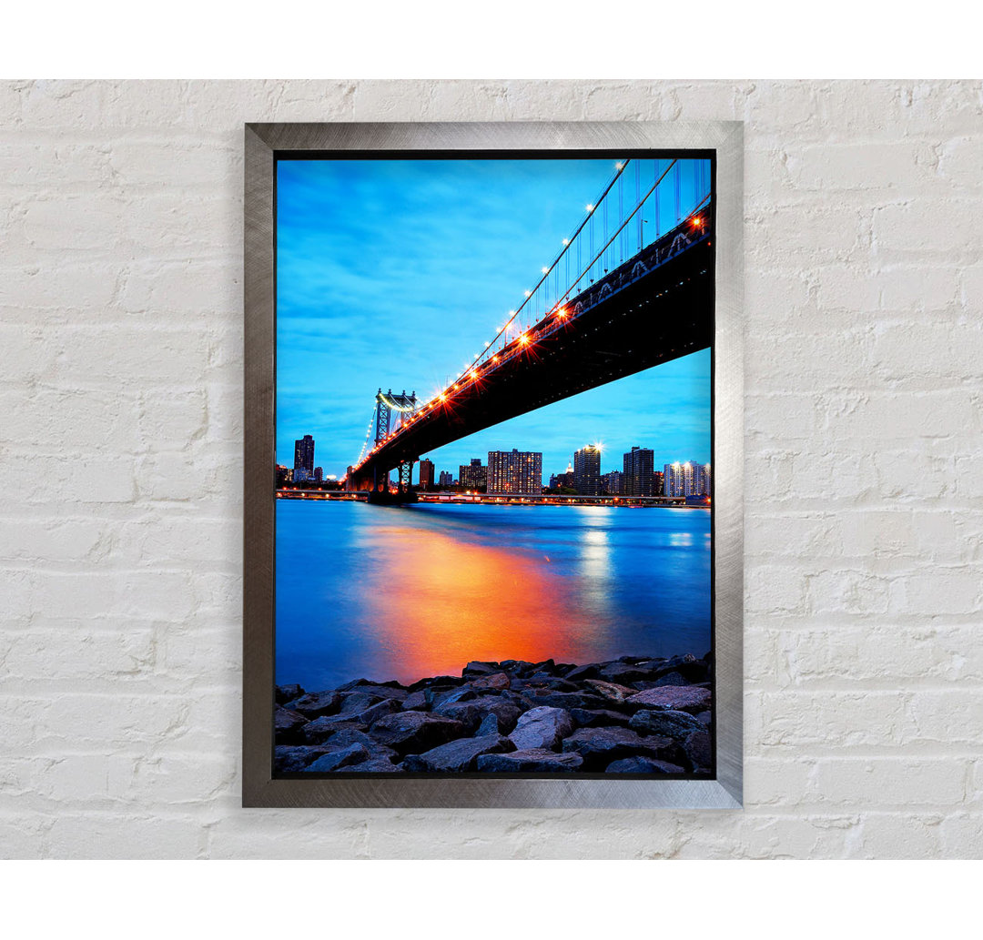 Sunset Harbour Bridge - Einzelner Bilderrahmen Kunstdrucke