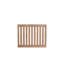 Tablettes de rangement murales modernes pour salle de bain avec 2 supports de fixation