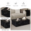 Table basse Marble Texture MDF