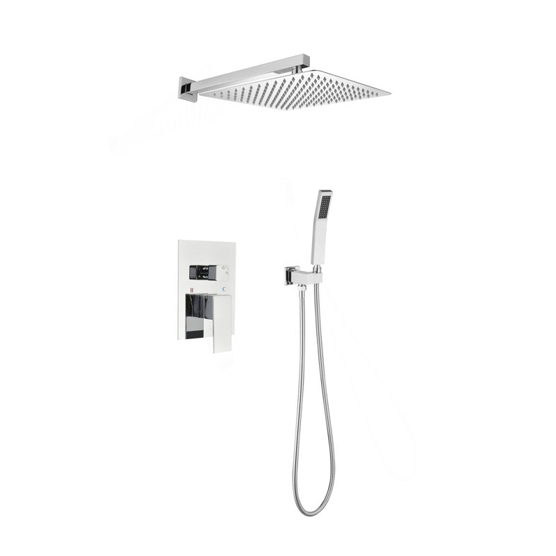 Robinet de douche mural avec système de douche