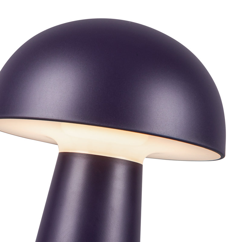 Asher LED Standard Table Lamp, Navy Blue
