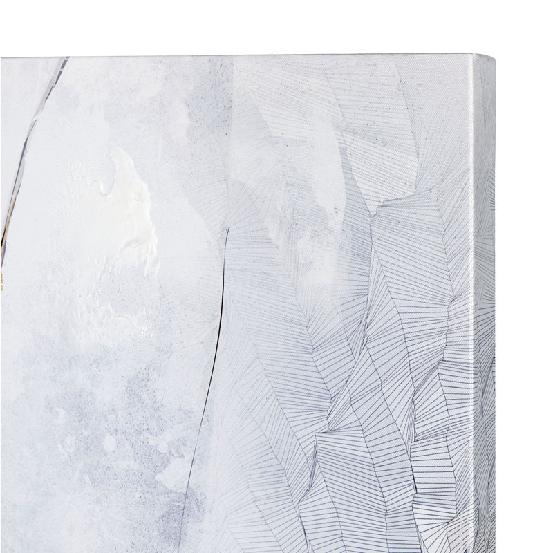 Force I, art mural - blanc