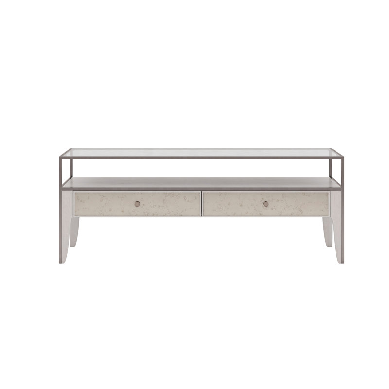 Mezzanine Glass Cocktail Table