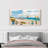 Window with a View to the Shore by Remy Dellal - Wrapped Canvas Art Prints-1199197354