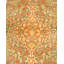 Tapis brun noué à la main de conception unique et unique 8 pi 2 po x 10 pi 3 po Oakhur
