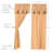 Caudell 100% Cotton Semi Sheer Curtain Pair-25938860