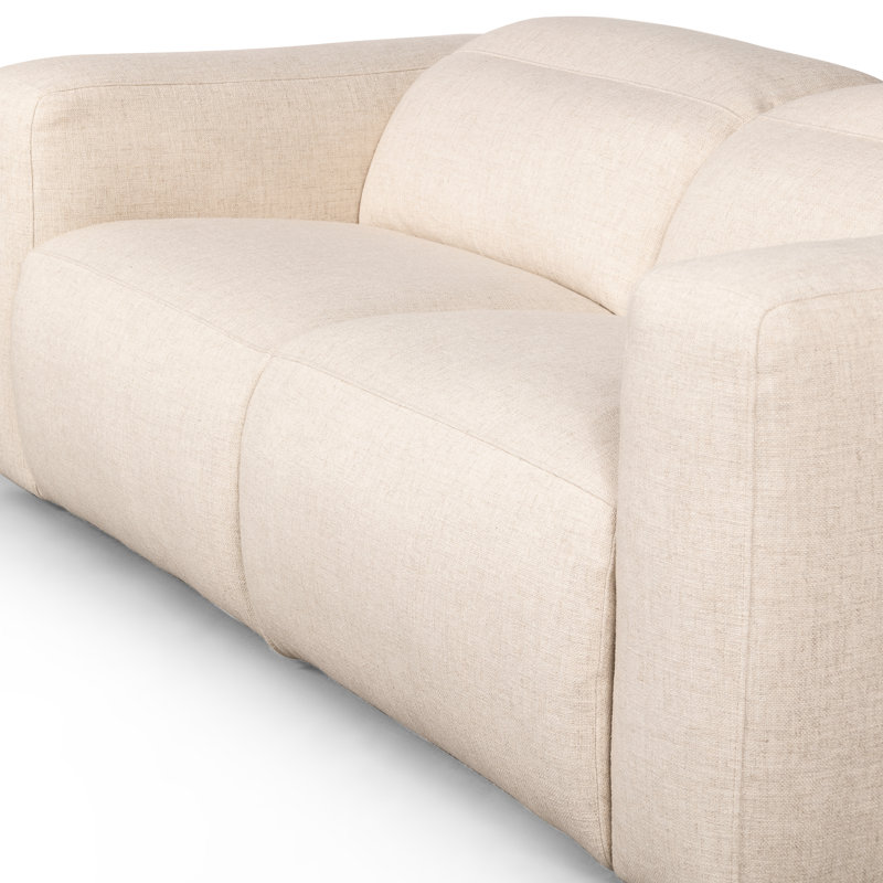 Radley 89" Power Recliner 2 - Piece Sofa, Antigo Natural Polyester Blend