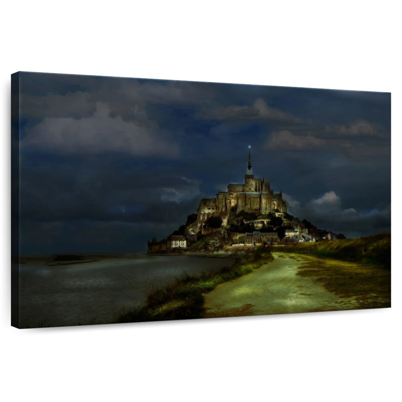 Adella Normandy Ancient Castle, 30" H x 45" W