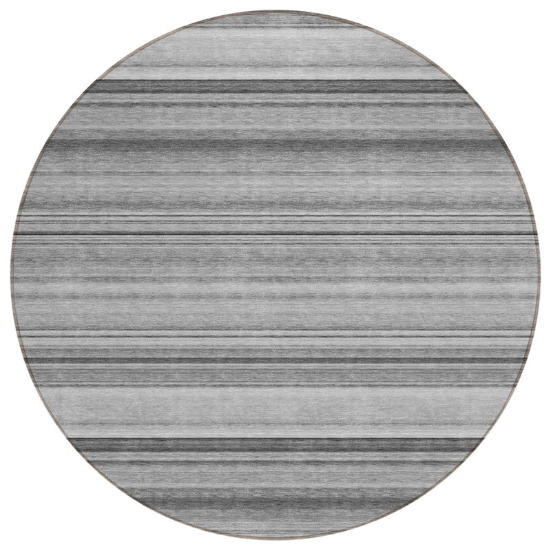 Tapis d'intérieur rond 8 po