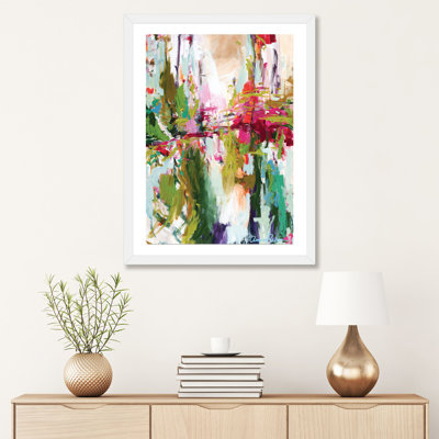 " Point Of Attraction " by Amira Rahim Painting Print