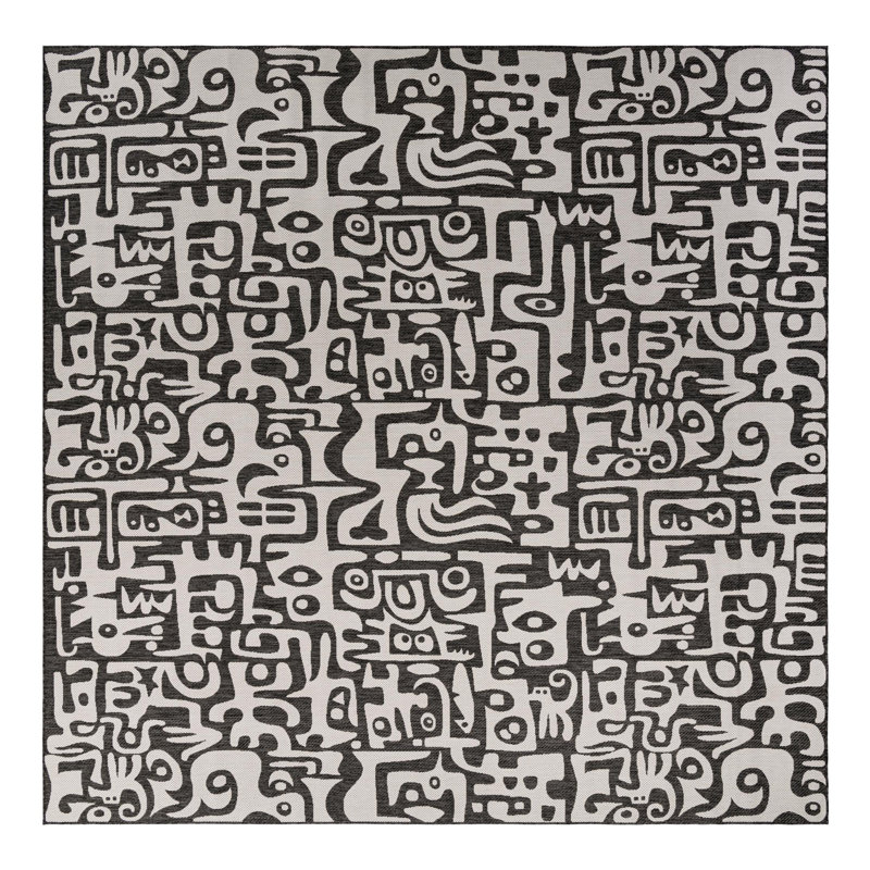 Tapis Lyric Hower, Carré 13 pi 1 po