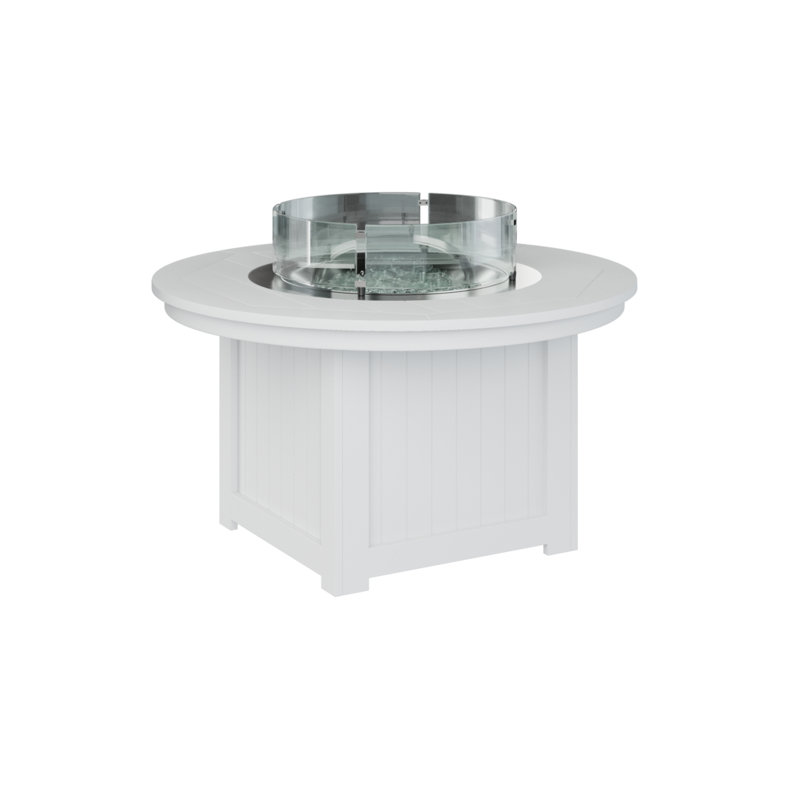 Foyer de table rond Berlin Gardens Donoma, Blanc