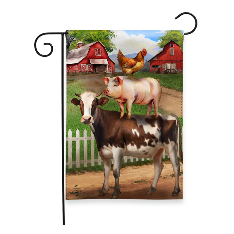 Drapeau de ferme Farm Friends