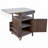 40.5" Outdoor Grill Cart with Stainless Steel Top-1621533103