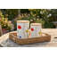 Ensemble de 2 pots en céramique Wildflower