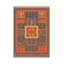 Tapis tissé orange Mosso-884821581