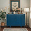 Buffet Richard en bois avec 4 portes et tablettes