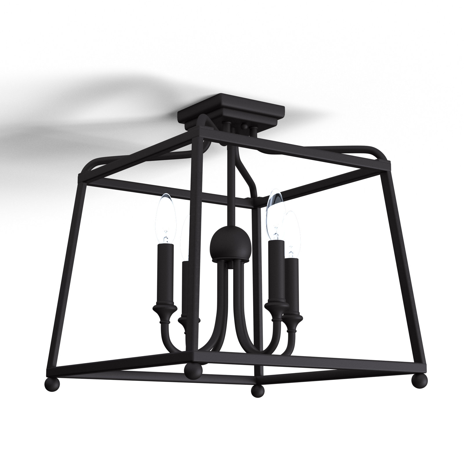 Sylvan 4-Light Flush Mount