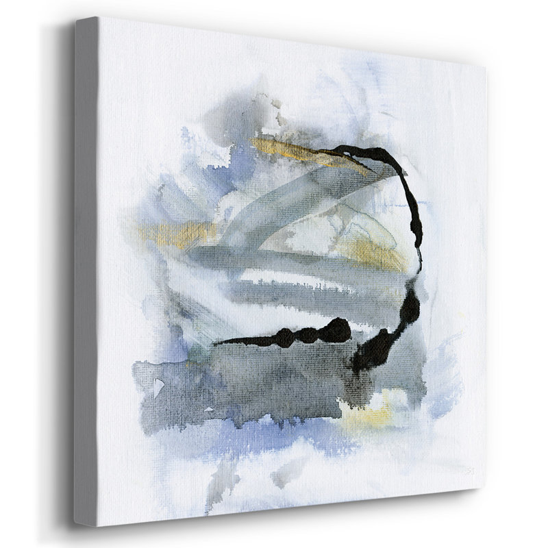 Renditions Gallery - Ensemble de 4 reproductions d'art sur toile encadrées, H 16 po x l 16 po x P 4,5 po