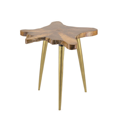 Solid Wood End Table