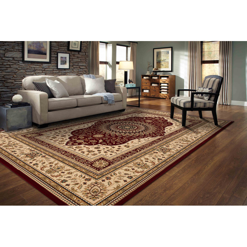 Tapis transitionnel multicolore de la collection Izmir, Rectangle 7 pi 10 po x 10 pi