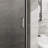 34"X72" Pivot Shower Enclosure, 1/4" Tempered Glass, Finish, Semi-, Double Seal Strips, 90 Swing Semi- Door, 34"X72", , Dual Adjustable Door-122093443