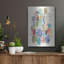 Art mural en métal Wrought Studio ™ «Geometric Collage I» par Courtney Prahl-102370127