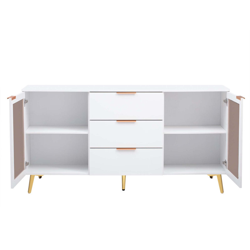 Sanuel Accent Cabinet, White