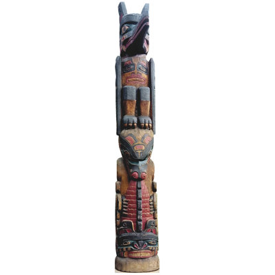 Kwakiutl Totem Pole Indian Native American
