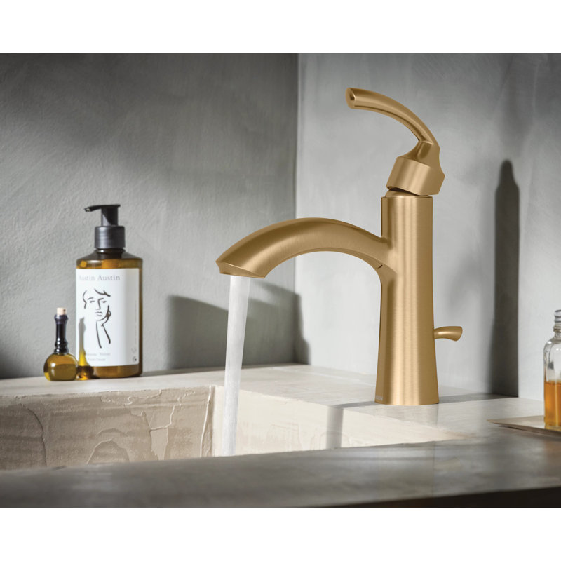 Moen Glyde Transitional Single Handle Bathroom Sink Faucet