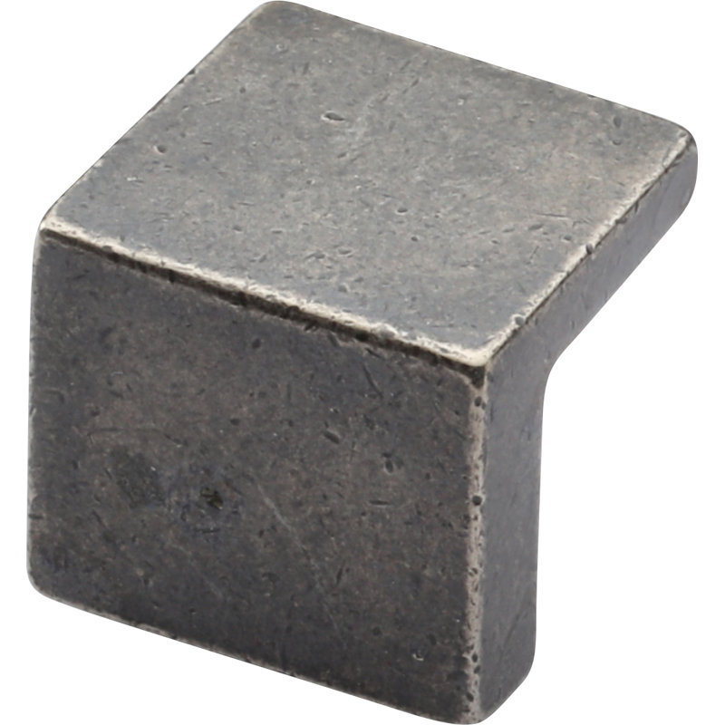 Poignée d'armoire en L, Bronze blanc moyen