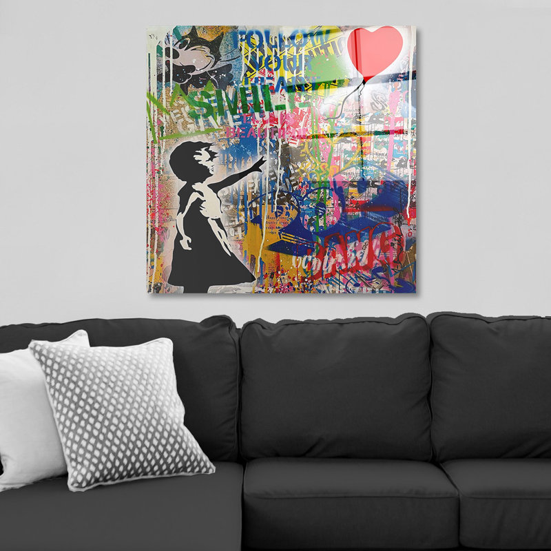 Peinture élégante en verre trempé, 19,7 po x 19,7 po | 100% verre trempé, épaisseur: 0,16 pouce | Superbe art mural pour la décoration intérieure, idéal pour le salon et le bureau, durable et facile à nettoyer