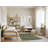 Machine Washable Abstract Brown Area Rug-1525710816