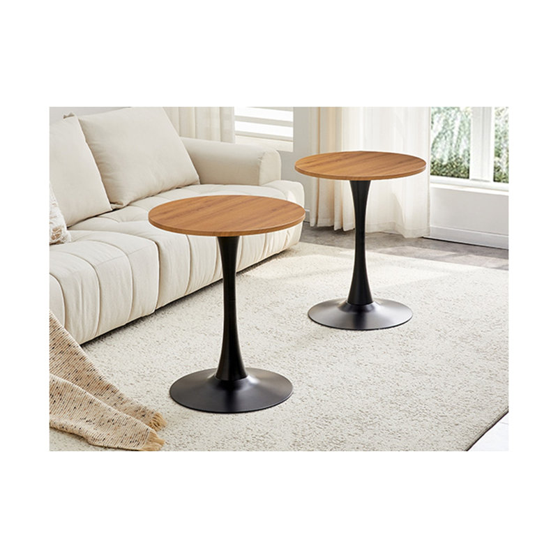 Table tulipe 23,6 pouces pour petits espaces, Bois