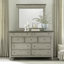 Lit de rangement, commode et miroir Cathleen-100929595