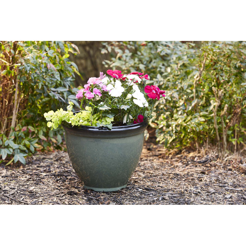 Pot de fleurs extérieur en résine Heritage