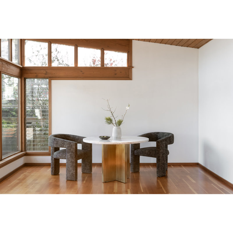 Graze Round Marble Dining Table